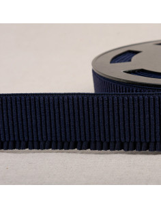Elastische tailleband voor rok - Marineblauw