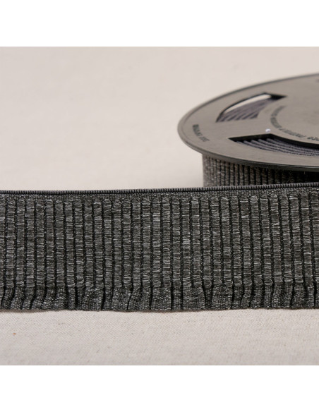 Elastische tailleband voor rok - Donkergrijs