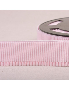 Elastische boordstof voor rok - Roze