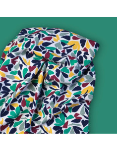 Viscose crêpe stof Petra Leia - Groen
