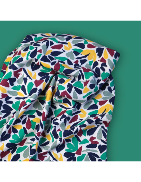Viscose crêpe stof Petra Leia - Groen