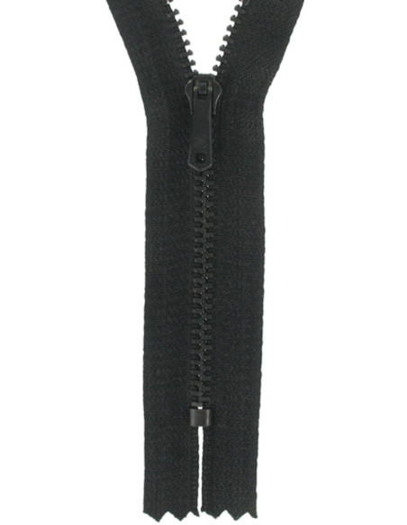 Ritsluiting broek - Zwart