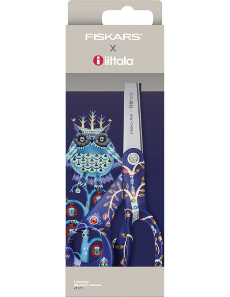 Fiskars X Iittala Taika blauwe schaar 21 cm