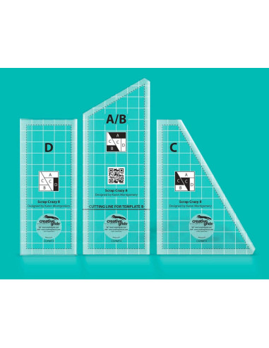 Non-Slip Scrap Crazy Creative Grids regelsset
