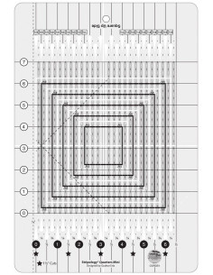 Stripology Quarters Mini Creative Grids Liniaal