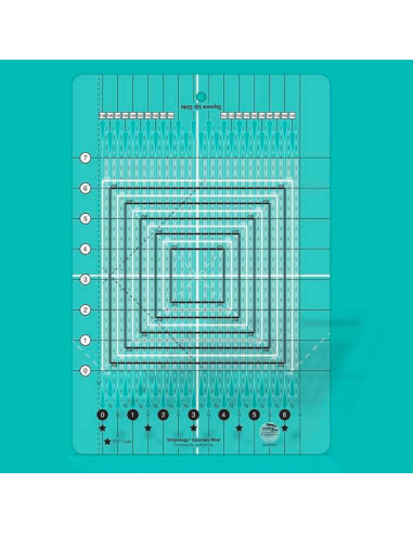 Stripology Quarters Mini Creative Grids Liniaal