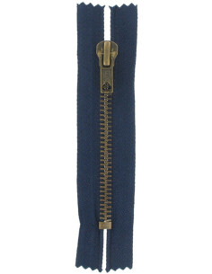 Ritsluiting Speciale Jeans - Marineblauw