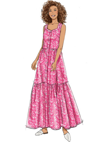 Jurkpatroon - Butterick 6983