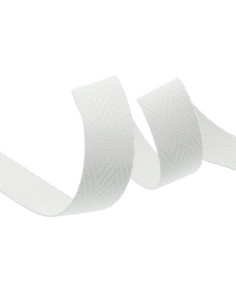 Chevron tasriem - Wit