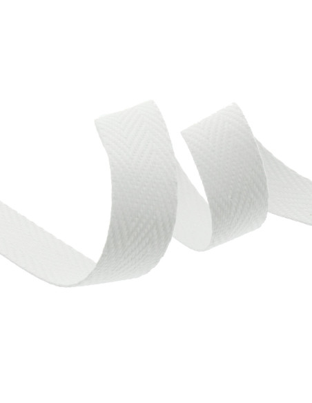 Chevron tasriem - Wit
