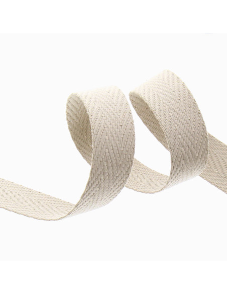 Chevron tasriem - Beige