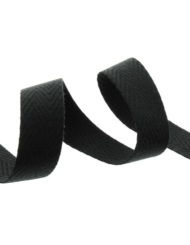 Chevron tasriem - Zwart