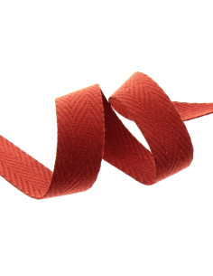 Chevron tasriem - Terracotta
