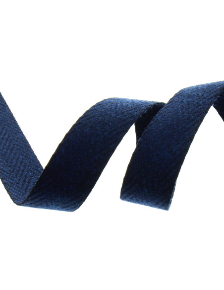 Chevron tasriem - Marineblauw