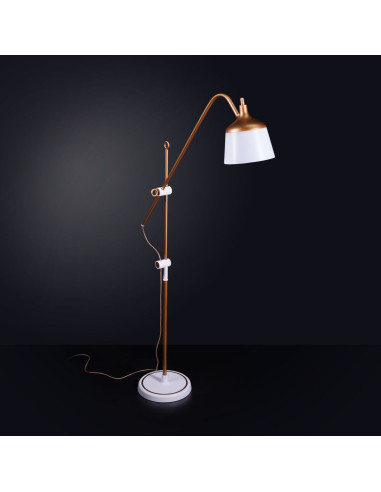 Staande lamp met loep, plateau en telefoonhouder Daylight Anita