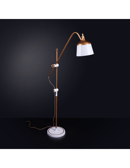 Staande lamp met loep, plateau en telefoonhouder Daylight Anita