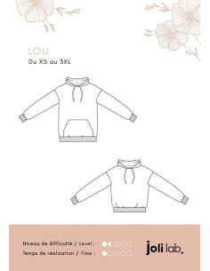 Lou hoodie patroon - Joli Lab 2