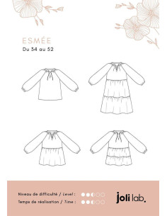 Blousepatroon, jurk Esmée - Joli Lab 2