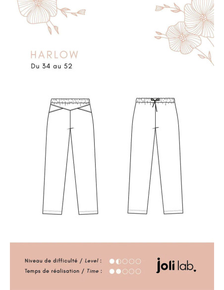 Harlow broekpatroon - Joli Lab