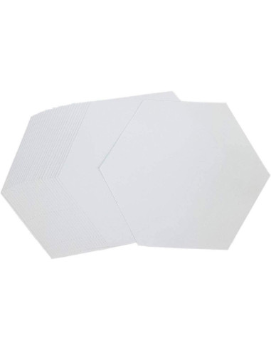 Set van 100 hexagon Paper Pieces 1in