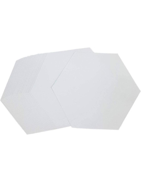 Set van 125 hexagonen Paper Pieces 3/4in
