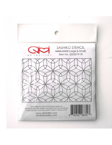 Set van 2 sjablonen voor sashiko stencil - Hana Zashi
