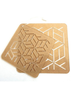 Set van 2 sjablonen voor sashiko stencil - Yose-Gi