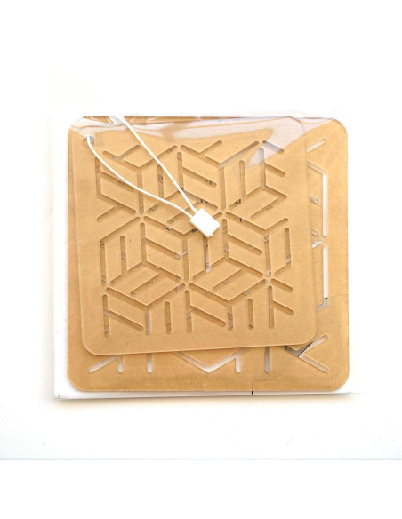 Set van 2 sjablonen voor sashiko stencil - Yose-Gi