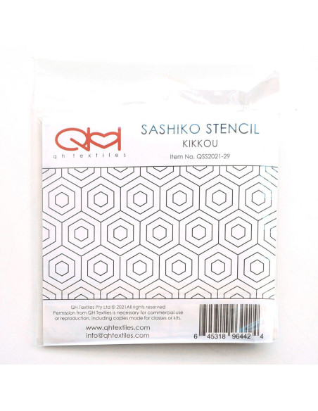Set van 2 sjablonen voor sashiko stencil - Kikkou