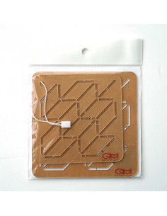 Set van 2 sjablonen voor sashiko stencil - Yabane