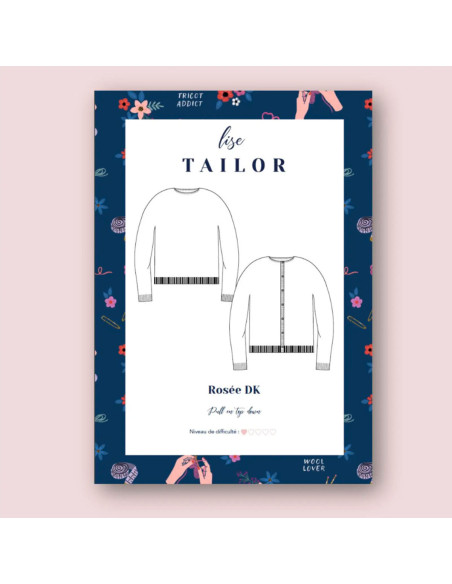 Breipatroon - Rosée DK Trui - Lise Tailor