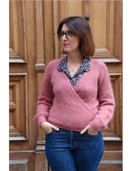 Breipatroon - Cache-coeur Naëlle - Lise Tailor