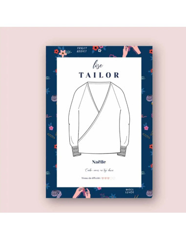 Breipatroon - Cache-coeur Naëlle - Lise Tailor
