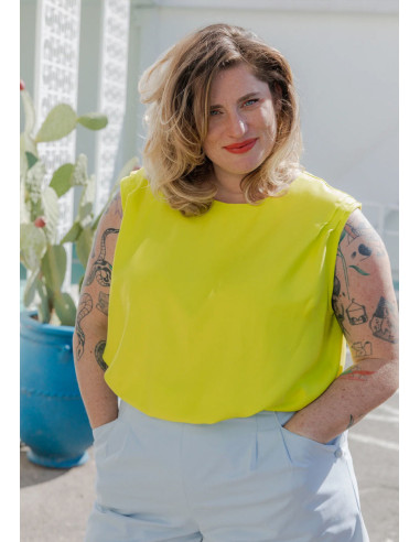 Bellini blouse patroon - Maison Fauve