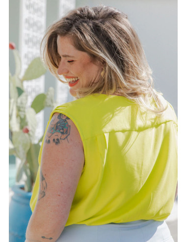 Bellini blouse patroon - Maison Fauve