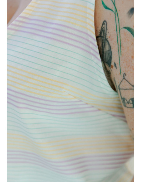 Spritz tanktop patroon - Maison Fauve