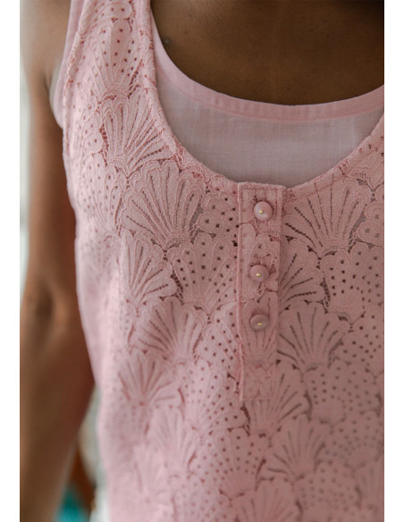 Spritz tanktop patroon - Maison Fauve