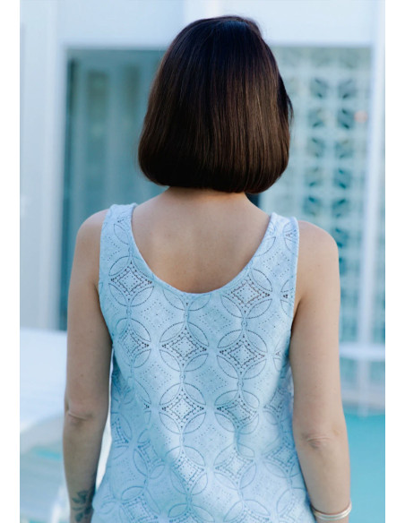 Spritz tanktop patroon - Maison Fauve