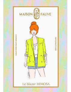 Blazerpatroon Mimosa - Maison Fauve 2