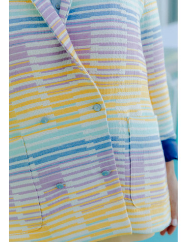 Blazerpatroon Mimosa - Maison Fauve