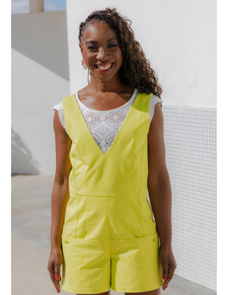 Cosmopolitain jumpsuit patroon - Maison Fauve