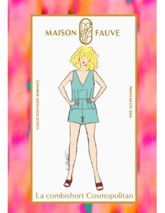 Cosmopolitain jumpsuit patroon - Maison Fauve 2