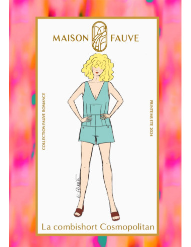 Cosmopolitain jumpsuit patroon - Maison Fauve