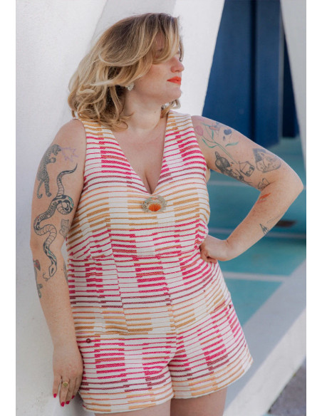 Cosmopolitain jumpsuit patroon - Maison Fauve