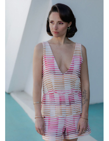 Cosmopolitain jumpsuit patroon - Maison Fauve