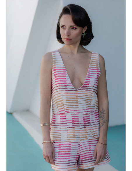 Cosmopolitain jumpsuit patroon - Maison Fauve