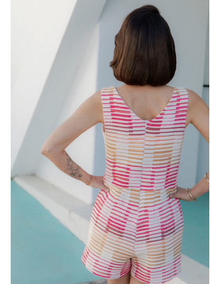 Cosmopolitain jumpsuit patroon - Maison Fauve