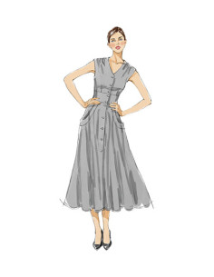 Jurkpatroon - Vogue 8577 2