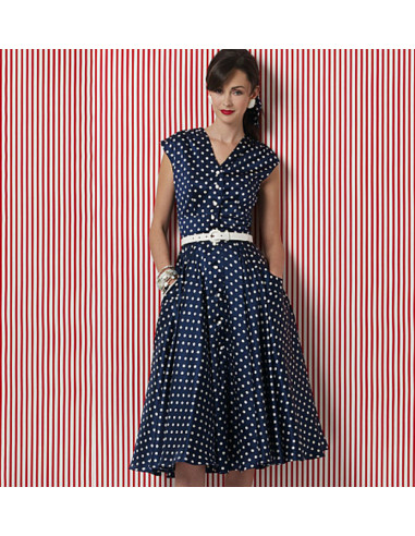 Jurkpatroon - Vogue 8577