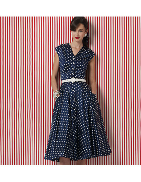Jurkpatroon - Vogue 8577